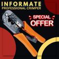 INFORMATE RJ45 RJ11 Modular Crimping Tool Professional HT-568R. 