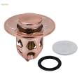 Bathroom Sink Stopper,Universal Basin Up Bathroom Drain Stopper , for 1.1~1.5 in Standard Drain Holes ,Anti Clogging Bathroom Sink Drain Strainer. 