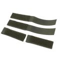 4PCS/SET Tactical Molle Strip Adapter Vest Backpack Patch Panel Hook Loop Converter Ribbon Strip For Attching ID Patches. 
