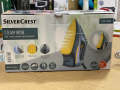 IRON SILVER CREST/NOON STEAM IRON 82 STEAM HOLES 2200-2600W 360 POVITNG CABLE JOINT 350ML WATER TANK SELF CLEANING CERAMIC COATED SOLE PLATE 3 YEAR WARRANTY. 