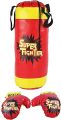 Boxing Bag with Gloves for kids - Multi color. 
