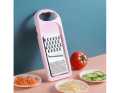 3 in 1 Multi-functional Stainless Steel Grater-Vegetable and Fruits Cutter-Potato Grater 3-In-1 Comfortable Grip Stainless Steel Onion Grater-Multifunctional High Quality ABS Vegetable & Fruit Slicer. 