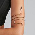 Fashion Punk Coiled Snake Spiral Upper Arm Cuff Armlet Armband Bangle Bracelet Jewelry Women Party Barcelets Fashion Gifts. 