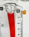 Orange 5mm Round Faceted Acrylic Beads for DIY Crafts - Pack of 30gms - Ideal for DIY Jewelry Making, Jewelry, and Dress Accessories.. 