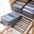 Clothes Storage Box for Jeans Shirts Pants Wardrobe Closet Clothes Storage Boxes. 
