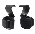 Weight Lifting Hook Grips With Wrist Wraps Hand-Bar Wrist Strap Gym Fitness Hook Weight Strap Pull-Ups Power Lifting Gloves. 