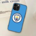 FC Manchester City Mobile Phone Case for iPhone 15 14 13 12 11 X XR XS 8 7 Pro Max Plus Mini Black Soft Phone Cover Funda. 