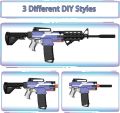 Toy Gun for Nerf Guns Bullet, Automatic M416 Blaster w/ 12 Clip Magazine, 100 Foam Dart, 3 Burst Modes & USB Rechargeable, Kids Shooting Game Toy, Birthday Gift for Boys, Girls, Teens, Adult. 