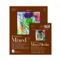 Strathmore 400 Series Mixed Media Pads NATURAL WHITE 300 gsm 15 Sheets. 