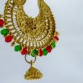 Golden Jhumka. 