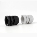 PG7/9/11/13.5/16/19 Waterproof Cable Gland Cable entry IP68 PG Series White Black Nylon Plastic Connector. 