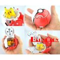 AAY-Throw Automatically Bounce Pokeball With Pokemon Pikachu Anime Action. 