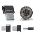 【COD+Ready Stock + FREE Shipping 】SAMSUNG FITplus USB 3.1 USB Flash Drive 64GB 300MB/s Pendrive mini usb Memory Stick 128GB 256GB 400MB/s Pen Drive. 