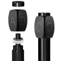 New Decompression Rotating Gel Pen Answer Pen Novelty 0.5mm Ballpoint Abcd Choose Student Black Personality Pen Stationery O7N7. 