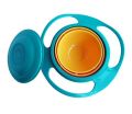 Original Gyro Bowl Baby Feeding Dish 360 Rotate Spill-Proof Baby Gyro Bowl Children's Tableware Baby Gyro Bowl Kids Eating Bowl. 