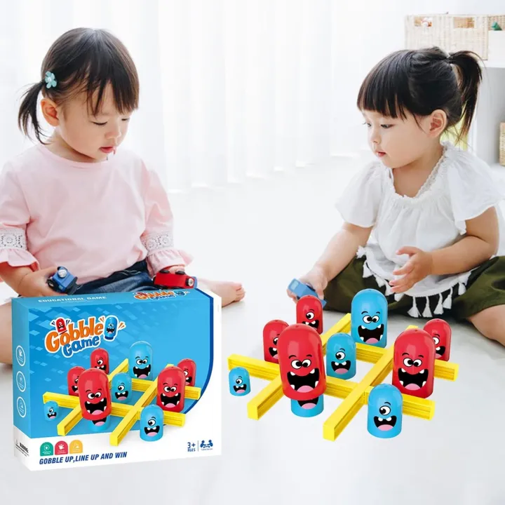 Gobble!%204-Bracket%20Tic%20Tac%20Toe%20Battle%20Game%20-%20Portable%20Indoor/Outdoor%20Party%20Fun%20for%20Kids%20&%20Adults%20-%20Pakistan's%20Viral%20TikTok%20Challenge%20-%20Image%204