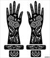 New Henna Stickers, Mehndi design sheet for girls and womens, bridal mehndi design stickers. 