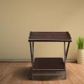 Portable Wooden Folding Table Double Portion Dark/ Light Color Gadget Shop. 