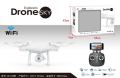 Sky Drone LH-X25S Remote Control Drone with Camera 480p - Drone Camera WIFI FPV aerial RC Drone 2.4G 4CH Camera RC quadcopter. 