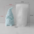 Handmade Soap Molds Whiskers Old Man Scented Candle Making Tools Fairy Tale Character Candle Molds Magical Dwarf Candle Making Accessories DIY Fairy Dwarf Ornament Mould. 