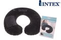 Intex Neck Pillow Travel Pillow inflatable travel pillow neck pillow U shape 68765 high quality flocked material NOTE random color will be delivered. 