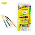 Pencils color, Trica Bicolor 24 Color (12 X 2). 