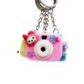 Cute Camera Lovely Keychain silicon material high quality beatiuful keychain for kids, girls, bags. 
