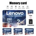 【COD+Ready Stock + FREE Shipping 】Lenovo 2TB SD/TF Flash Memory Card High Speed Class 10 1TB Micro TF/SD Card SSD A2 SD Memory Card Camera/Tablet/Dash Cam. 
