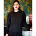 Cloting  11.11 Rex Bazar plain Black Sweat Shirt For women. 