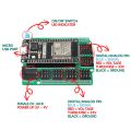 ZhiYi ESP32-V1 Shield for Arduino ESP32 Wroom Core Board Completely match the ESP32 DEVKIT V1 main control Board. 