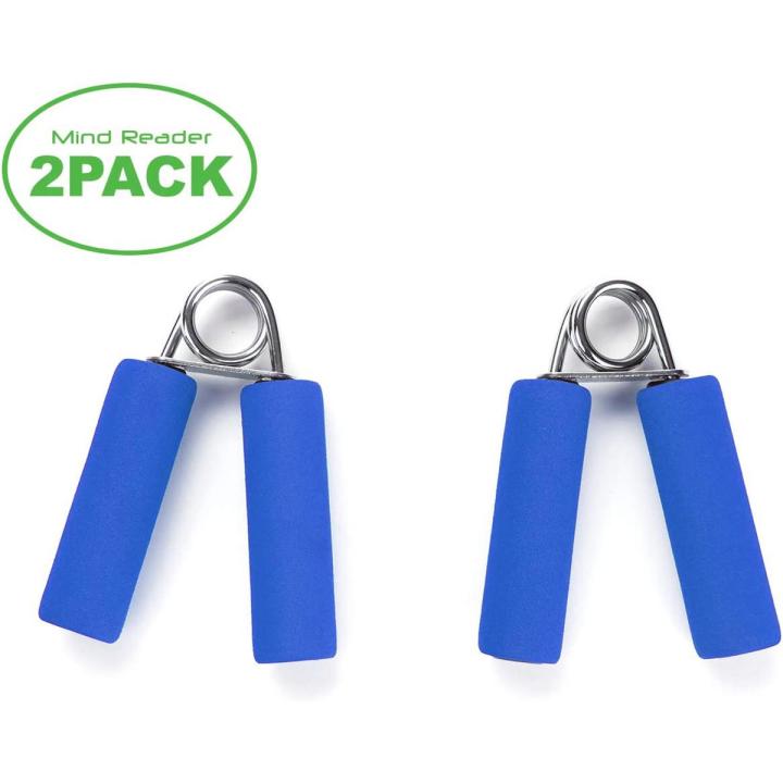 Hand Grip Strengthener Set, (2 Pack) Finger Gripper, Soft Foam Hand Exerciser