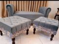 2 Seater Sette Stylish Puffy (1+1) Seater Customize In Your Colour Choice. 