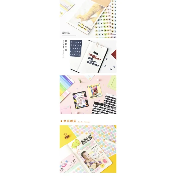 imoda%202sheets%20Number%20and%20Letter%20Stickers%20Creative%20Ins%20Style%20DIY%20Scrapbooking%20Decoration%20Sticker%20-%20Image%209