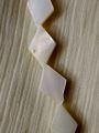 8pcs Natural Flat Rhombus White Mother of Pearl Sea Shell Beads for Crafting - DIY Crafting Elegant Jewelry Making Supplies. 