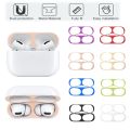 Metal Sticker For AirPods Pro 2 Earphone Case Stickers Dustproof Scratchproof Sticker For Apple Air Pod 3 Pro 2 Protective Cover. 
