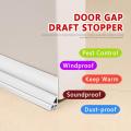 93cm PVC Material Self-Adhesive Weather Stripping Under Door Draft Stopper Window Seal Strip 40mm Insulator Door Sweep Prevent. 