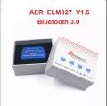 Aermotor Pic25k80 Chip V1.5 OBD2 Scanner Bluetooth 4.0 ELM327 Scanner Car Fit for All OBDII Protocols Android IOS Torque ELM 327 Scanner. 