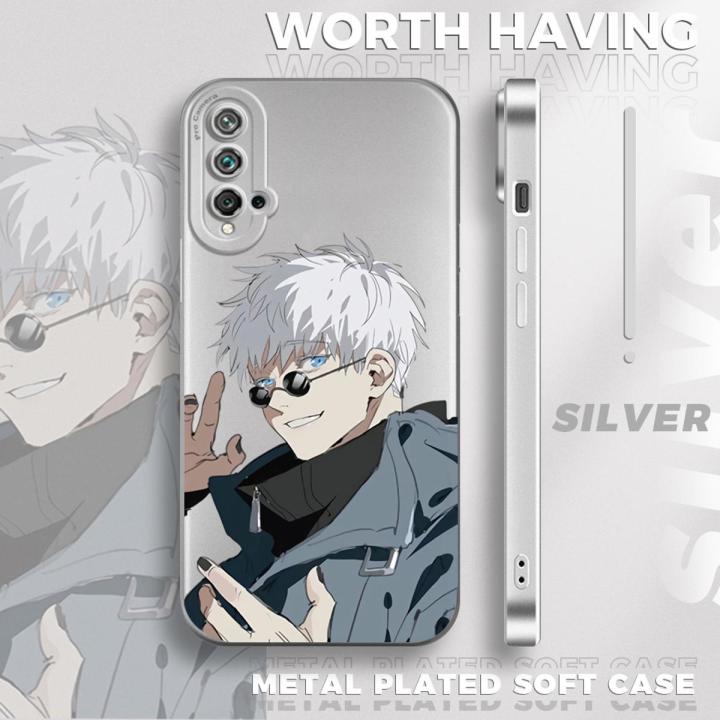 YYDS for Huawei Nova 5T Honor 20 Back Cover Cool Conjuror Silicone Case Full Lens Protection luxury Soft Silver Plating Mobile Cover