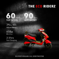 Road King R6 Electric Scooter with Lithium Battery - Powerful 650W Motor, 90 KM Mileage, Top Speed 60 KM, Fast 2-3 Hr Charging. 