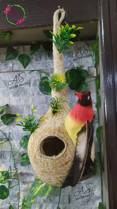 Beautiful%20Birds%20nest%20-%20handmade%20pet%20home%20bird%20house%20Size%2012%20inch%20-%20Small%20animals%20pets%20habitats%20cages%20breeding%20houses%20nesting%20outdoor%20feeders%20supplies%20parrots%20garden%20decorative%20-%20Image%205