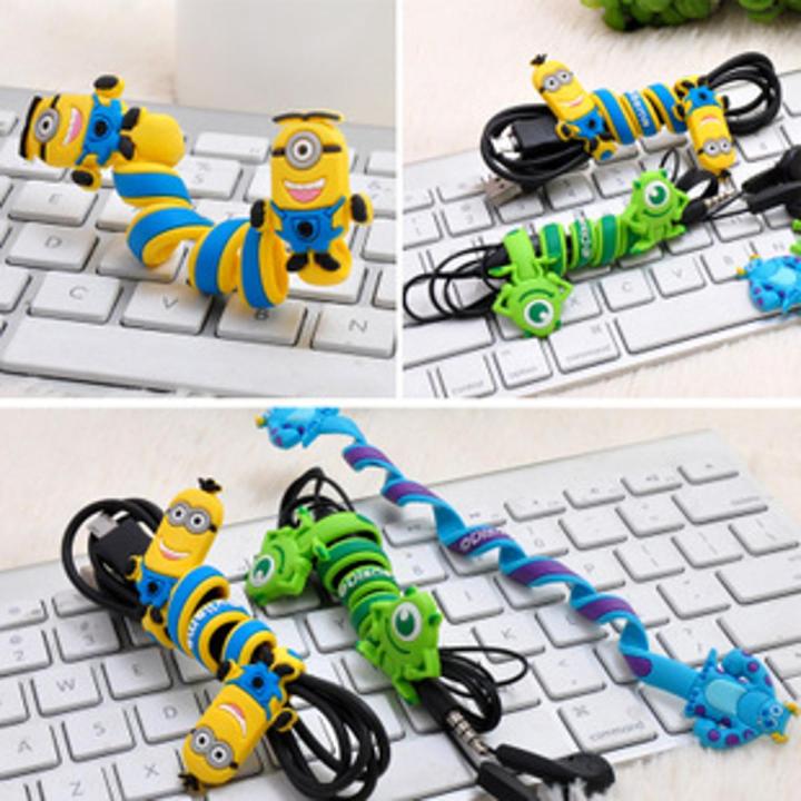 Double Sided Cord Holder for mobile accessories laptop charger holder wire cable