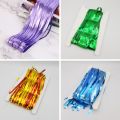FOIL CURTAINS PARTY DECORATION BACKDROP ( 30 INCH X 70 INCH ). 