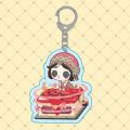 Identity V Keychain Acrylic Man Key Chain Aesop Carl Women Key Ring Game Pendant Kids Key Holder Jewelry. 