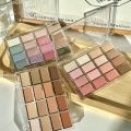 JADED Neon Sixteen Eyeshadow Palette, Korean Light Complexion, Low Saturation, Pseudo Plain Makeup, Pearlescent Matte, Affordable Eyeshadow. 