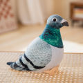 Pigeon Plushie for Collectors Adorable Pigeon Plush Toy Perfect Gift for Kids Soft Simulated Design Versatile Pp Cotton Doll Southeast Asian Buyers' Favorite Plush Pigeon Doll. 