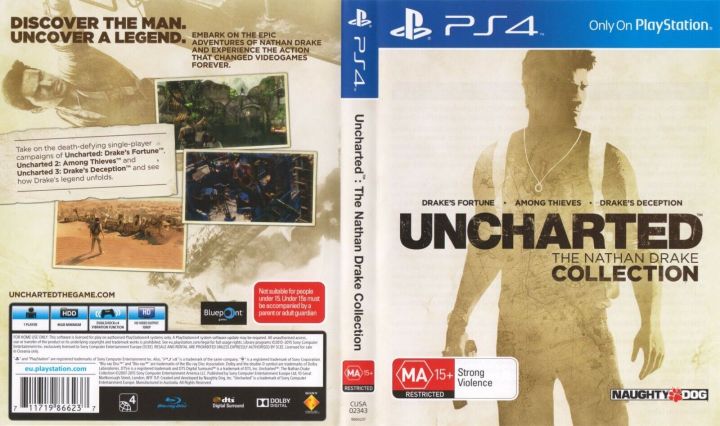Uncharted The Nathan Drake Collection PlayStation 4