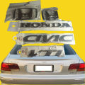Full Complete Honda Civic 1996 To 2000 Chrome Monogram. 