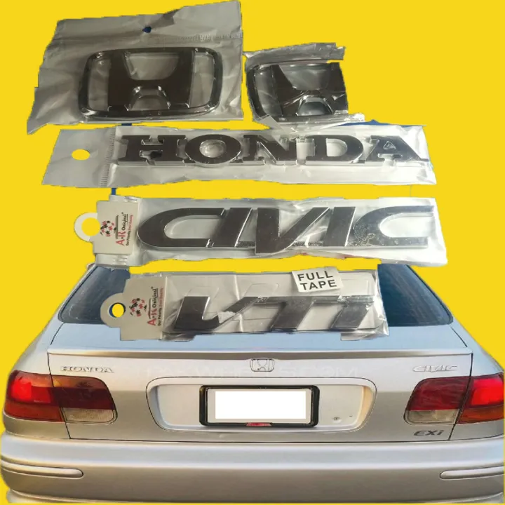 Full%20Complete%20Honda%20Civic%201996%20To%202000%20Chrome%20Monogram%20-%20Image%203