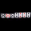 High quality transparent plastic stand for 2mm paper card, board game components. 