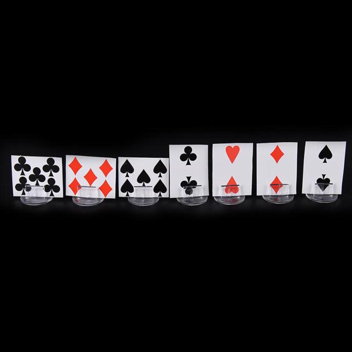 High quality transparent plastic stand for 2mm paper card, board game components